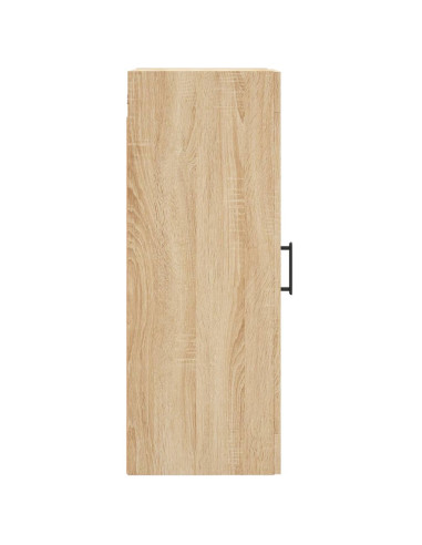 Mobile a Parete Rovere Sonoma 34,5x34x90 cm Legno Multistrato