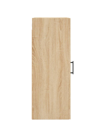 Mobile a Parete Rovere Sonoma 34,5x34x90 cm Legno Multistrato