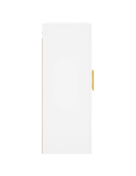 Mobili a Parete 2 pz Bianchi 69,5x34x90 cm