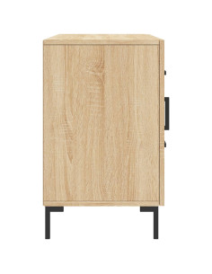Credenza Rovere Sonoma 100x36x60 cm in Legno Multistrato