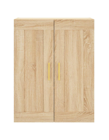 Mobile a Parete Rovere Sonoma 69,5x34x90 cm Legno Multistrato