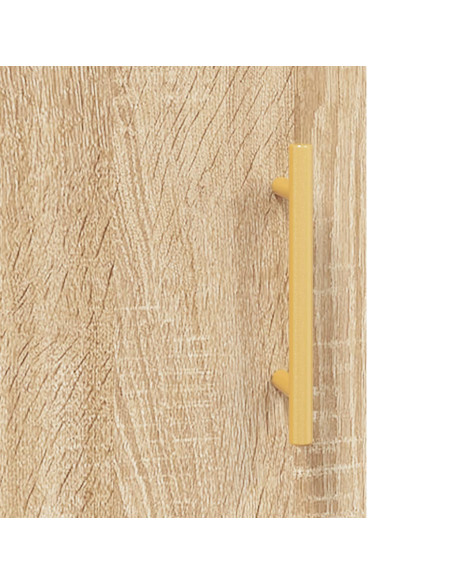 Mobile a Parete Rovere Sonoma 69,5x34x90 cm Legno Multistrato