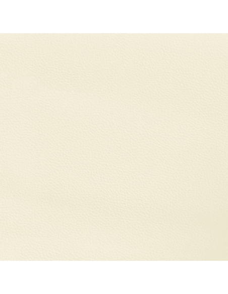 Giroletto con Testiera Crema 180x200 cm in Similpelle