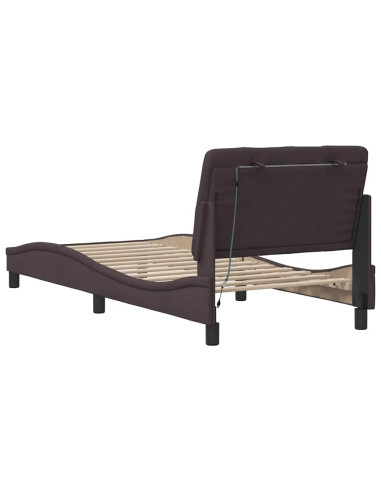 Giroletto con LED senza Materasso 80x200 cm Tessuto