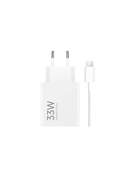 Xiaomi 33W Wall Charging Combo USB-A + Cavo USB-C White