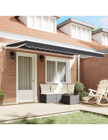 Tenda Retrattile Antracite 400x200 cm