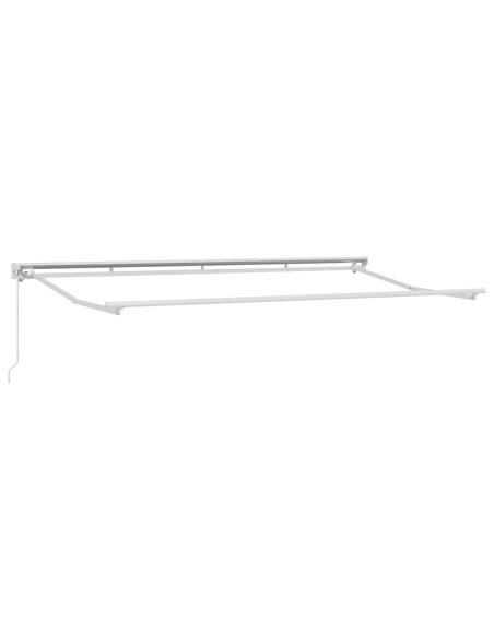 Tenda Retrattile Giallo e Bianco 400x200 cm