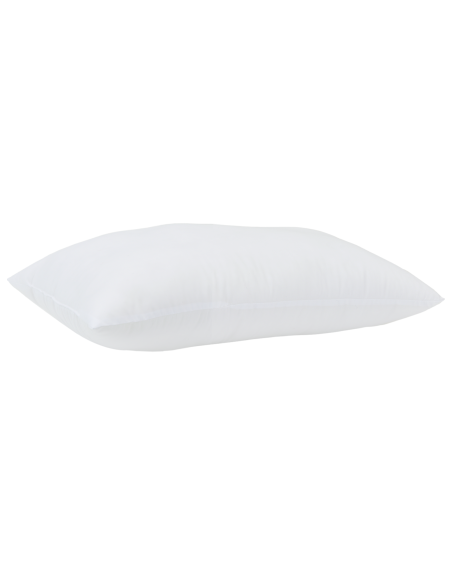 Piumone con cuscino 3 pcs Bianco Microfibra