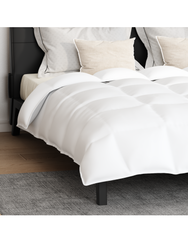 Set di Piumoni con cuscino 3 pcs Bianco Piuma d'anatra