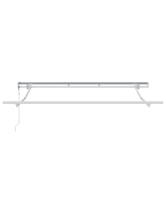 Tenda Retrattile Rosso 350 x 200 cm Tessuto 2