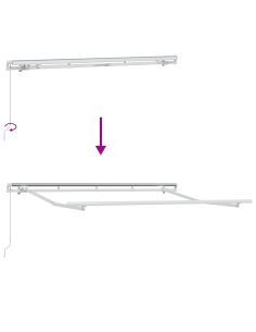 Tenda Retrattile Giallo 350 x 200 cm Tessuto 2