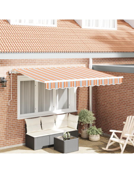 Tenda Retrattile Multicolore 350 x 200 cm Tessuto