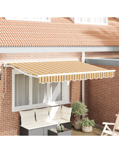 Tenda Retrattile Blu Marino 350x200 cm