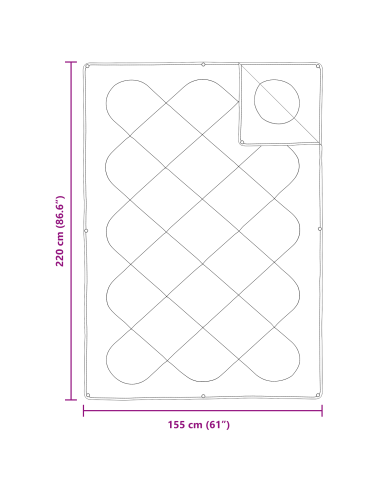 Set di Piumoni con cuscino 2 pcs Bianco Microfibra