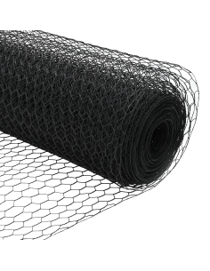 Recinzione Esagonale Grigio 1 x 50 m PVC 2