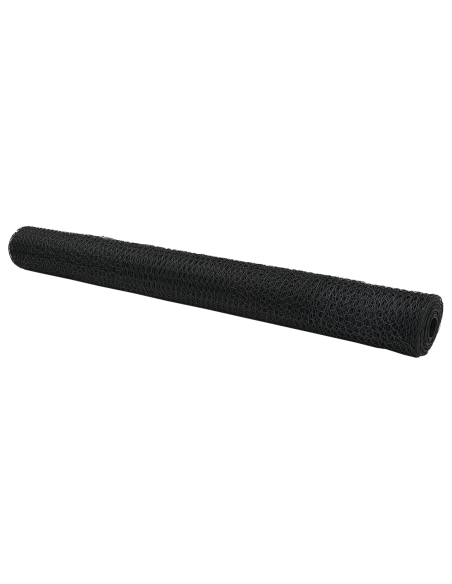 Pannello di Recinzione Grigio 50 x 1 m Acciaio zincato