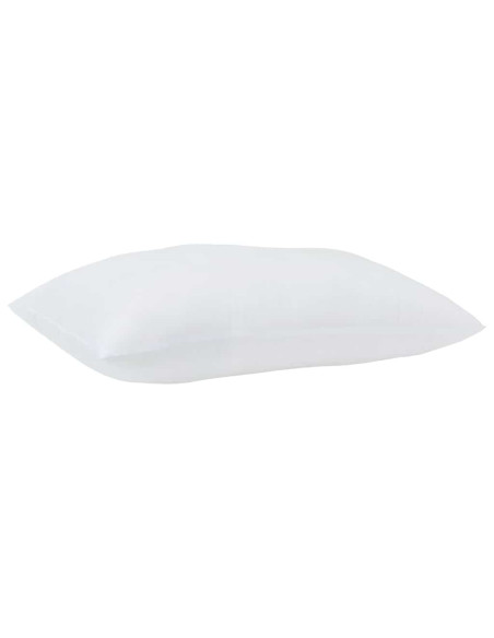 Piumone con cuscino 2 pcs Bianco 140 x 220 cm Microfibra