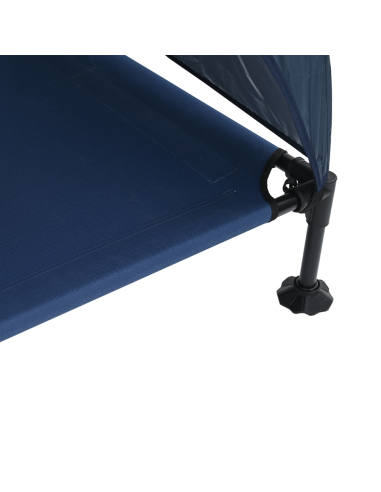Letto per Cani Elevato Blu navy 127 x 81 x 108 cm