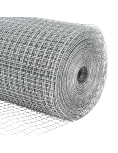 Recinzione in Rete Saldato Argento 0.4 x 10 m 2