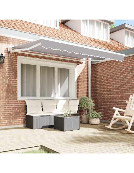 Tenda Retrattile Grigio chiaro 350x200 cm