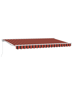 Struttura della tenda Arancione e Nero 350 x 200 cm