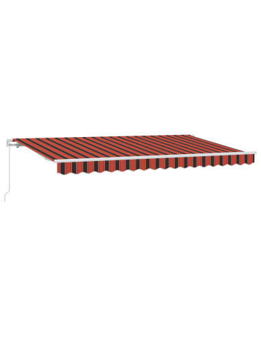 Tenda Retrattile Arancione 350 x 200 cm Tessuto