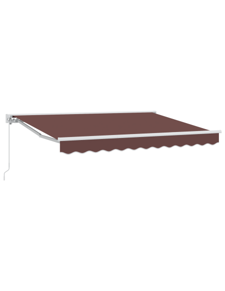 Tenda Retrattile Marrone 350x200 cm