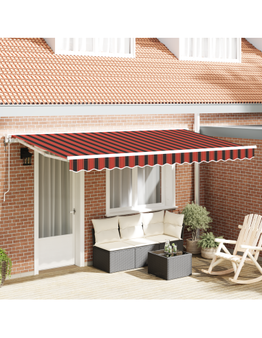 Struttura della tenda Arancione e Nero 350 x 200 cm