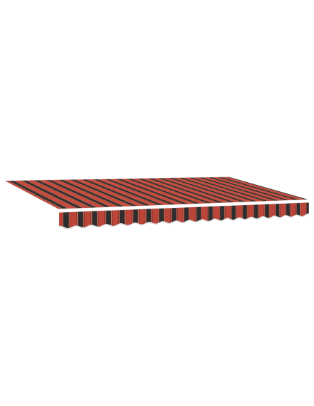 Tenda Retrattile Arancione 350 x 200 cm Tessuto
