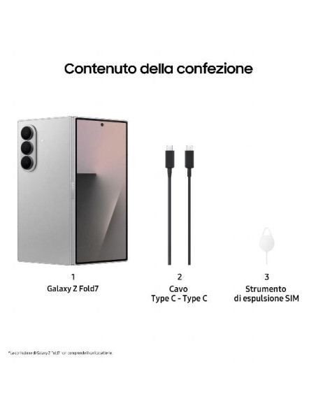 GALAXY Z FOLD7 12+256GB SILVER
