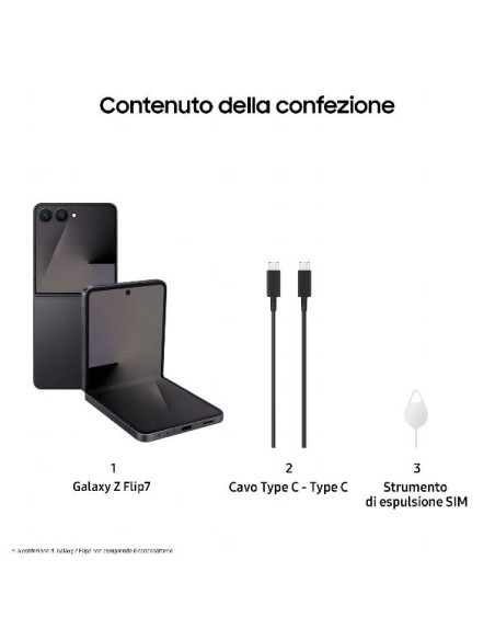 GALAXY Z FLIP7 12+256GB BLACK
