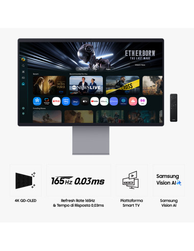 Samsung Smart Monitor M9 - M90SF da 32" UHD