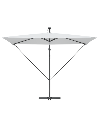 Ombrellone Sabbia 294 x 200 x 270 cm Poliestere e Alluminio