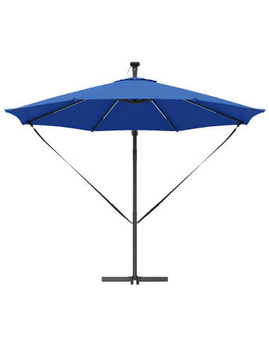 Ombrellone Azzurro 294 x 294 x 248 cm Poliestere e Alluminio