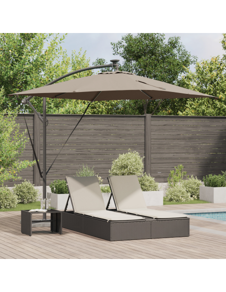 Ombrello a bilanciere a forma di banana Talpa