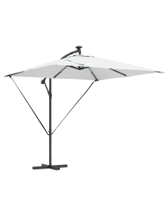 Ombrello a bilanciere a forma di banana Sabbia