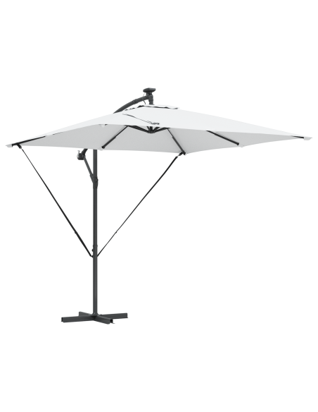 Ombrello a bilanciere a forma di banana Sabbia