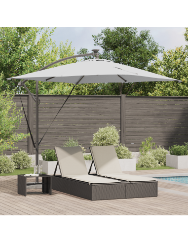 Ombrello a bilanciere a forma di banana Sabbia