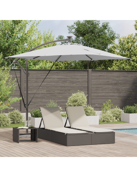 Ombrello a bilanciere a forma di banana Sabbia