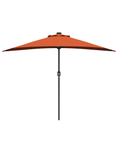Ombrello da giardino Terracotta 294 x 150 x 224 cm