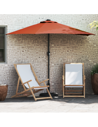 Ombrello da giardino Terracotta 294 x 150 x 224 cm