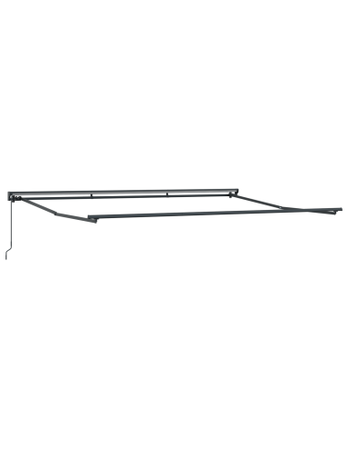 Tenda Retrattile Multicolore 450 × 300 cm Poliestere e Metallo