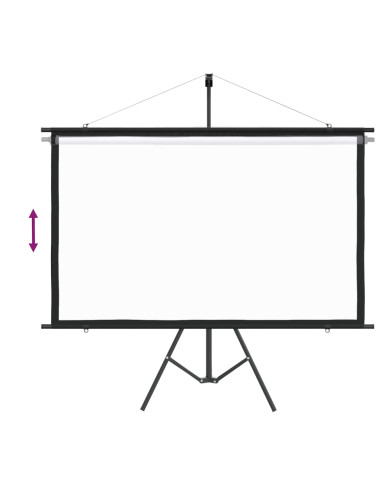 Schermo di Proiezione con Treppiedi 72" 16:9