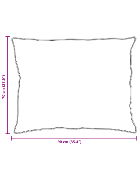 Duvet Invernale con cuscino 3 pcs Bianco Microfibra