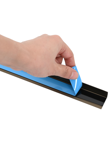 Paragradini 10 pcs Marrone 67 x 3 x 2 cm Alluminio