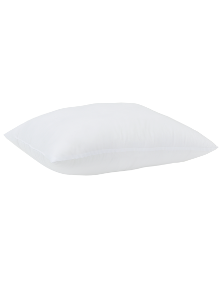 Piumone con Cuscini 3 pcs Bianco Microfibra e Piuma d'Oca