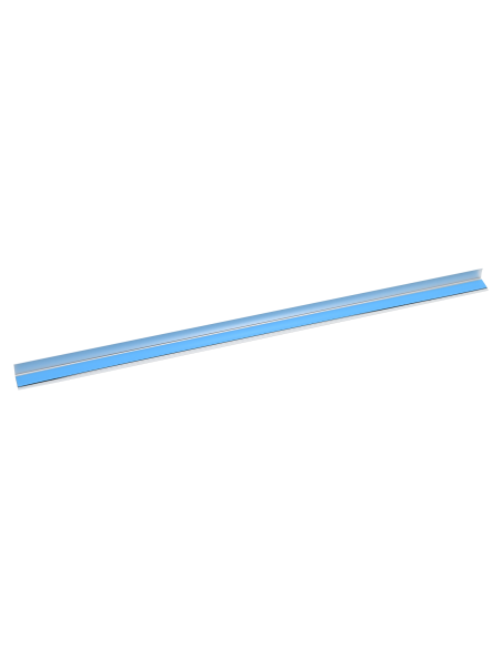 Battiscopa per scale 30 pcs Argento 67 cm Alluminio