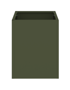 Vaso da giardino Verde oliva 32 x 32 x 40 cm