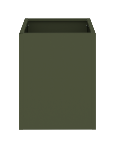 Vaso da giardino Verde oliva 32 x 32 x 40 cm