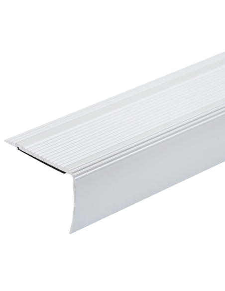 Battiscopa per scale 30 pcs Argento 67 cm Alluminio